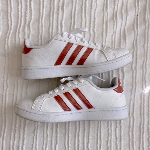 adidas Shoes - Pink Metallic Adidas Sneakers